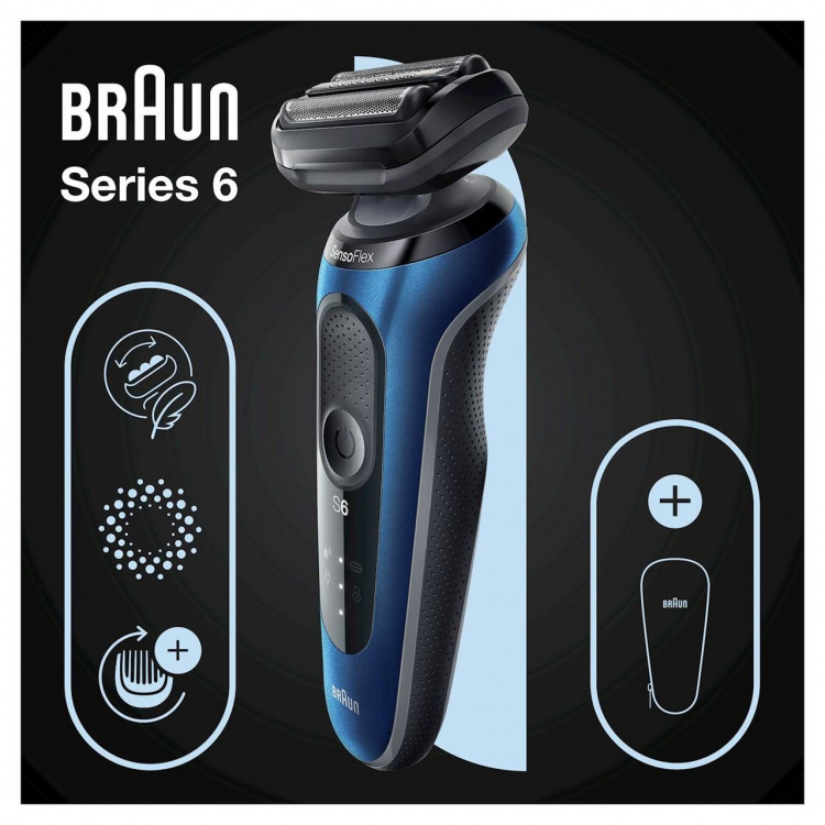 Braun Rakapparat Shaver 61-B1000s Blue