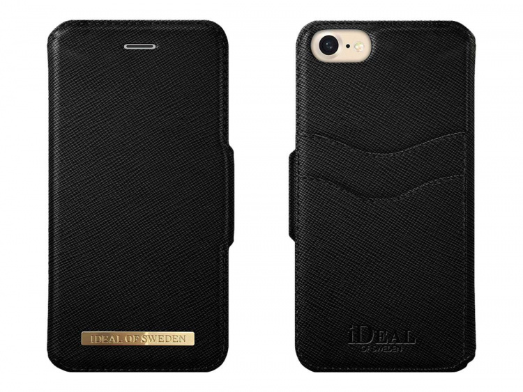 iDeal of Sweden Fashion Wallet Iphone 6/6S/7/8/SE Black