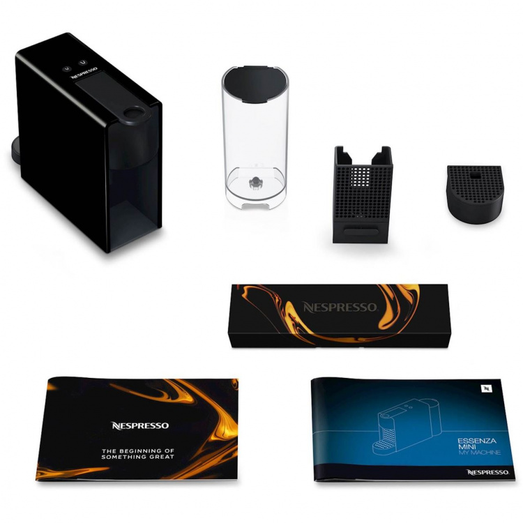 Krups Kapselmaskin Essenza Mini, 0,6 l. Svart