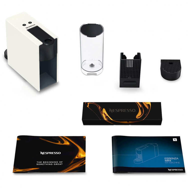 Krups Kapselmaskin Essenza Mini, 0,6 l. Vit