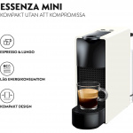 Krups Kapselmaskin Essenza Mini, 0,6 l. Vit
