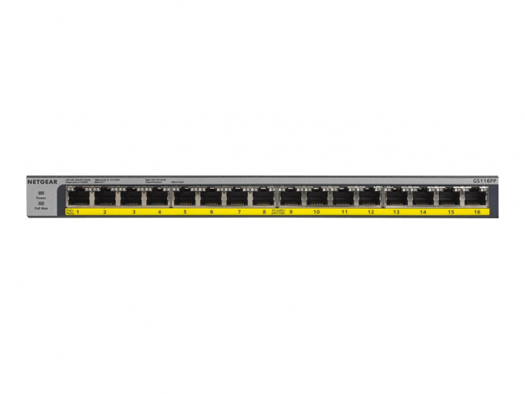 Netgear GS116LP Gigabit Ethernet Unmanaged Switch Netgear GS116LP Gigabit Ethernet Unmanaged Switch