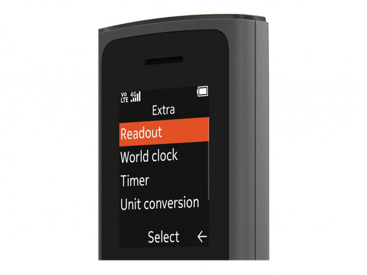 Nokia 105 4G DualSim, Svart