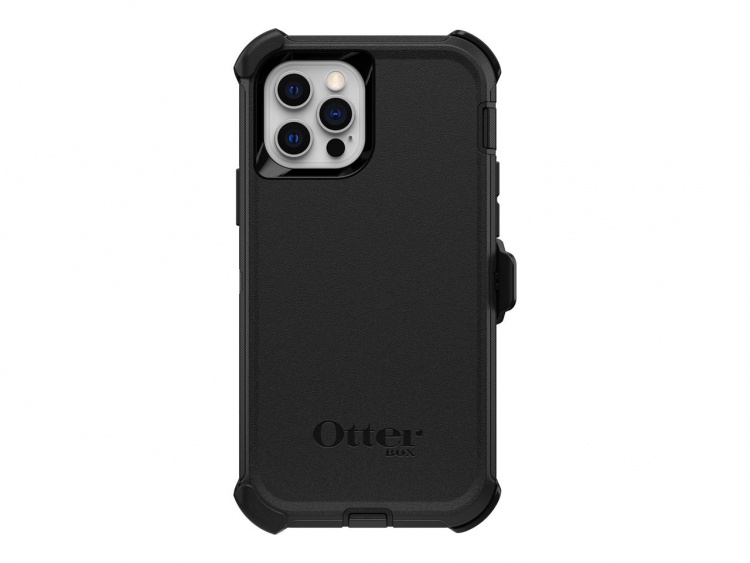 Otterbox Defender - Skyddsfodral till Iphone 12/12 Pro, Svart