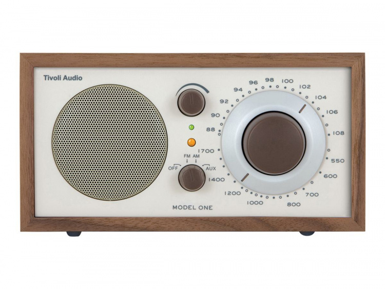 Tivoli Audio Bordsradio Model One Beige Classic Walnut