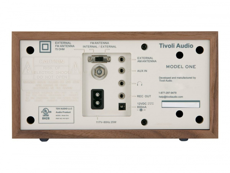 Tivoli Audio Bordsradio Model One Beige Classic Walnut