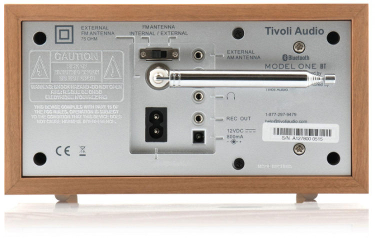 Tivoli Audio BT Högtalare Model One BT Silver Cherry