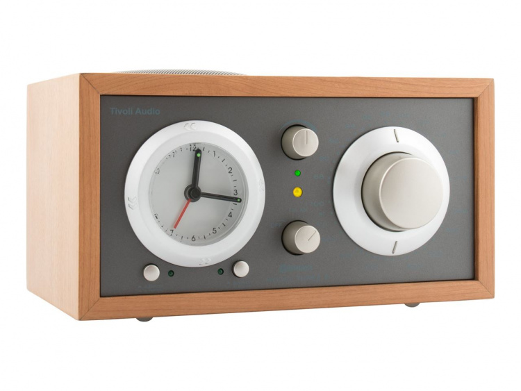 Tivoli Audio Klockradio Model Three BT USB Cherry/Taupe Tivoli Audio Klockradio Model Three BT USB Cherry/Taupe