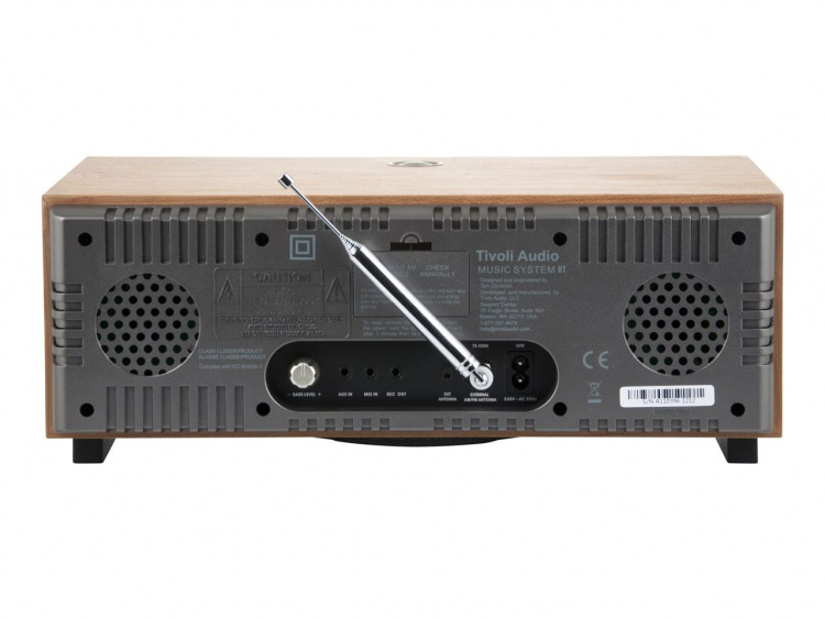 Tivoli Audio Bordsradio Music System BT Cherry/Taupe