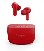 Urbanista Atlanta - In-Ear TWS-Hörlurar med Hybrid ANC, Vibrant Red