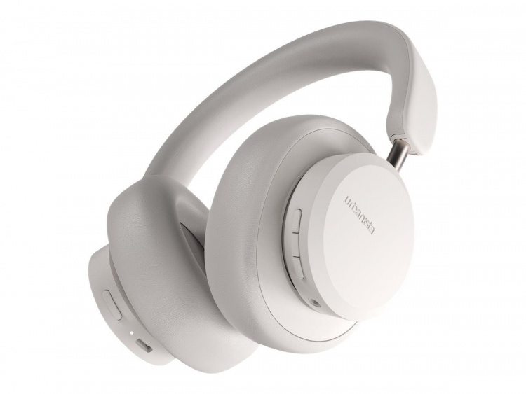 Urbanista Miami - Trådlösa Over-Ear Hörlurar med ANC, White Pearl