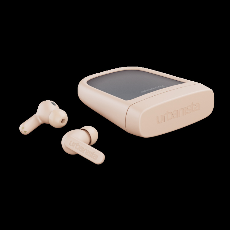 Urbanista Phoenix - In-Ear TWS Hörlurar med Hybrid ANC, Desert Rose Urbanista Phoenix - In-Ear TWS Hörlurar med Hybrid ANC, Desert Rose