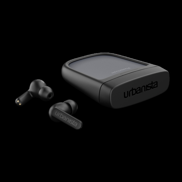 Urbanista Phoenix - In-Ear TWS Hörlurar med Hybrid ANC, Midnight Black Urbanista Phoenix - In-Ear TWS Hörlurar med Hybrid ANC, Midnight Black