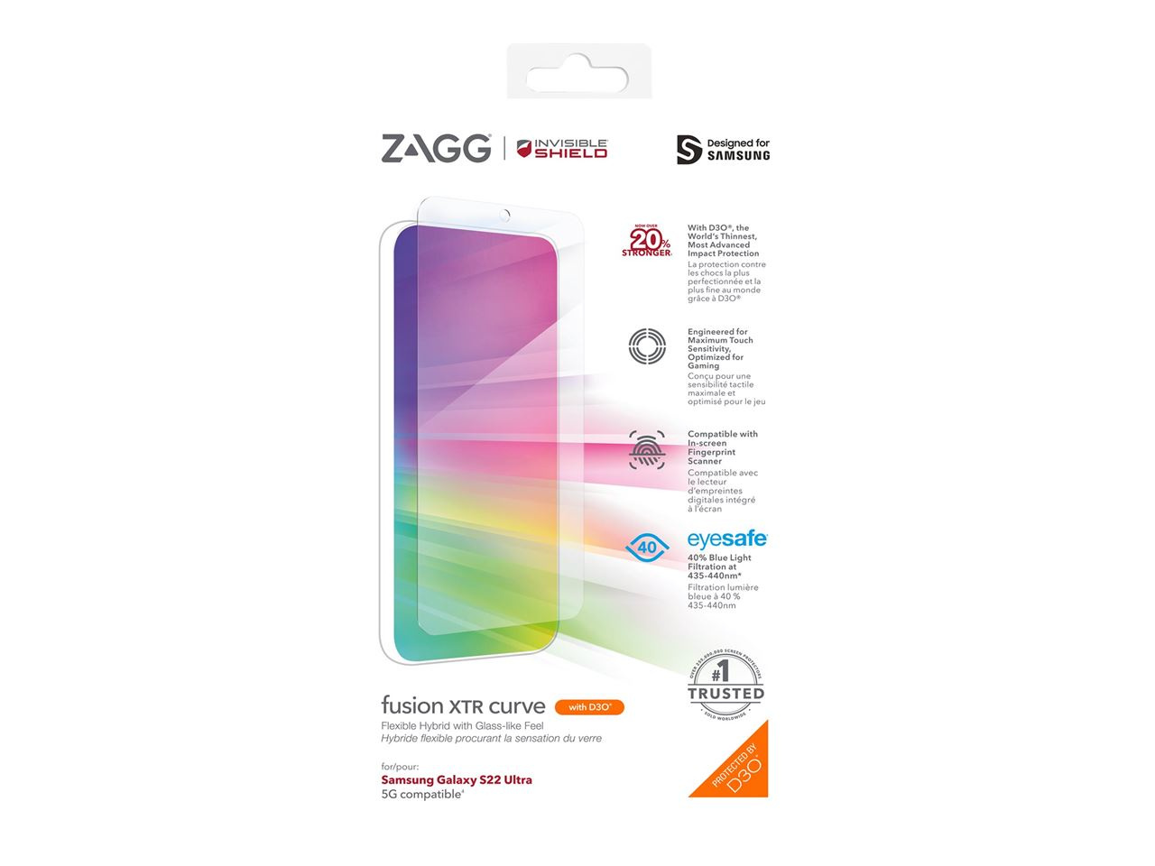 Köp Zagg Fusion Curve Xtr Samsung S22 Ultra Screen Teknikproffset.se