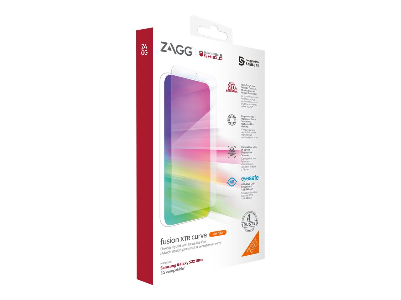 Köp Zagg Fusion Curve Xtr Samsung S22 Ultra Screen Teknikproffset.se