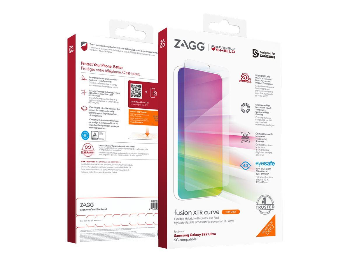 Köp Zagg Fusion Curve Xtr Samsung S22 Ultra Screen Teknikproffset.se