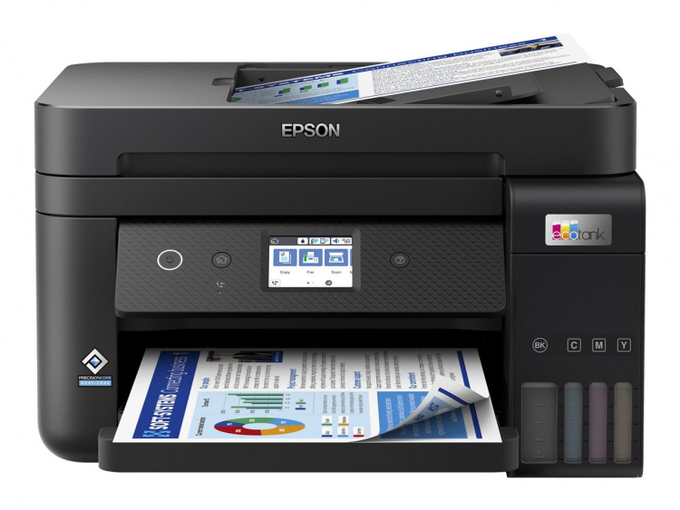 Epson EcoTank ET-4850 Multifunktionsskrivare, Svart