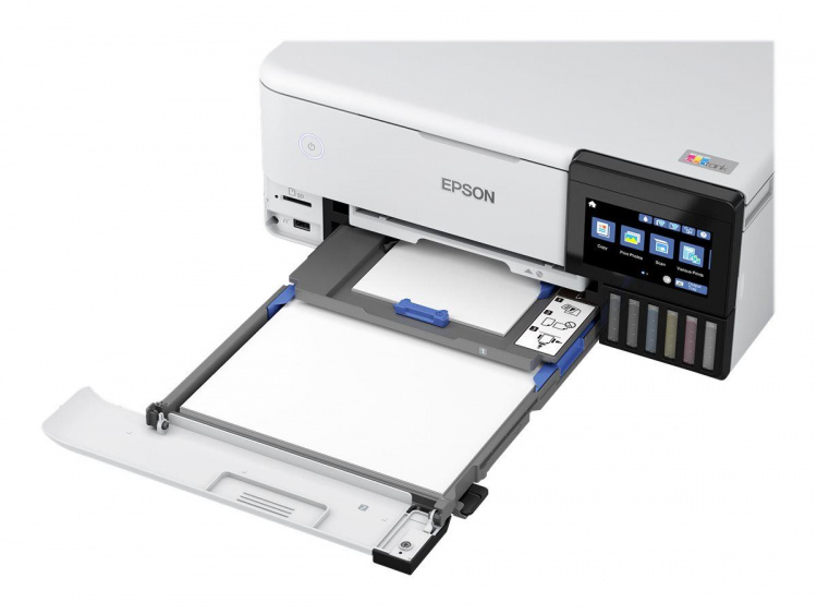 Epson EcoTank ET-8500 Fotoskrivare, Vit