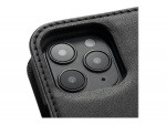 Holdit Wallet Case Magnet - Plånboksväska till Iphone 12/12 Pro, Svart