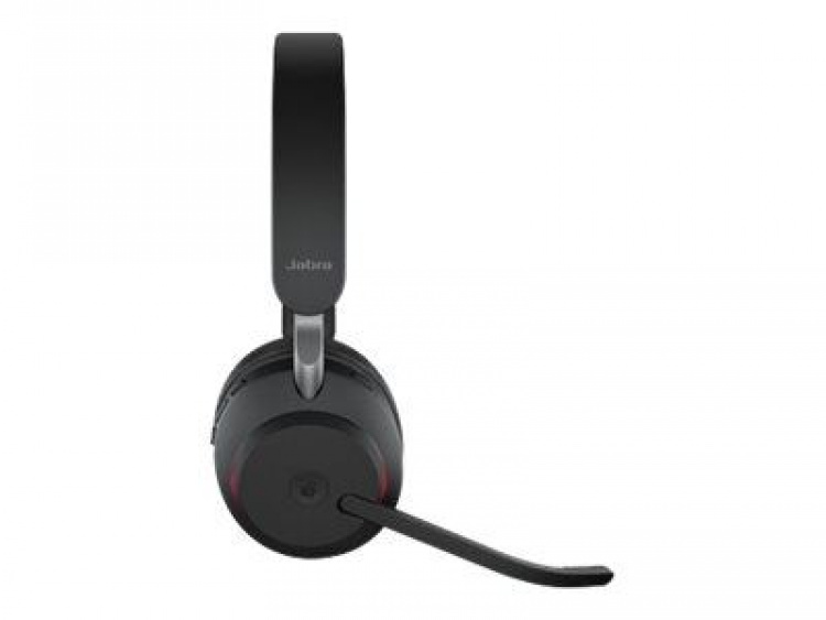 Jabra Office Trådlösa Hörlurar, Jabra Evolve2 65 Link380a Ms Stereo Black