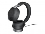 Jabra Office Trådlösa Hörlurar med Laddställ, Jabra Evolve2 85 Link380a Ms Stereo Black