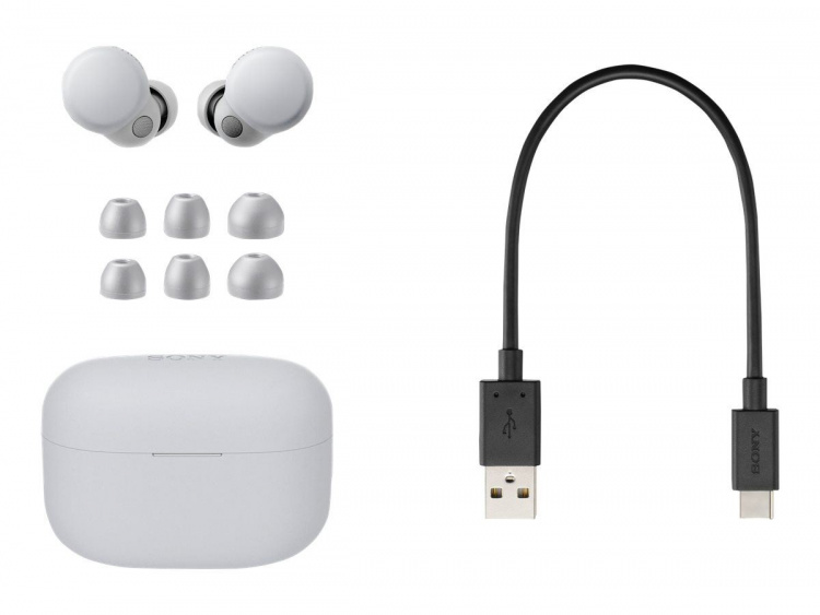SONY LinkBuds S - True Wireless hörlurar In-Ear, Vit