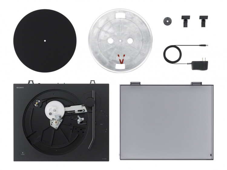 Sony PS-LX310BT - Skivspelare med Bluetooth, Svart