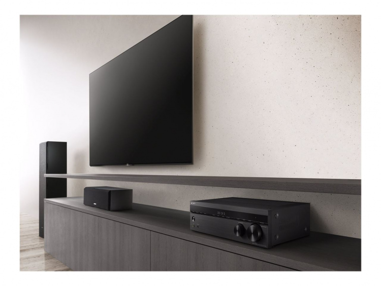 Sony STR-DH590 - Receiver för hemmabio, Bluetooth, 5.2x145 W, Svart
