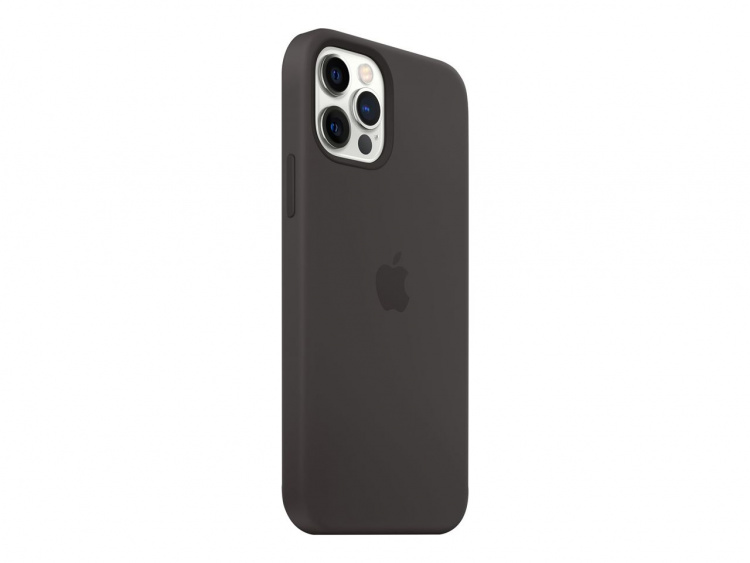 Apple iPhone 12/12 Pro Silicone Case with MagSafe Black