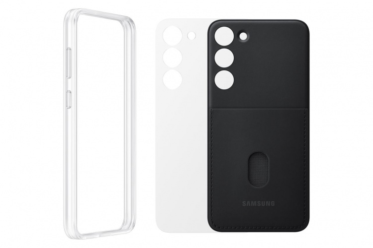 Samsung Galaxy S23 Plus Frame Case Black