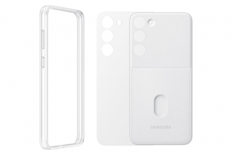Samsung Galaxy S23 Plus Frame Case White Samsung Galaxy S23 Plus Frame Case White
