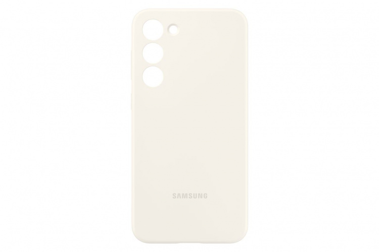 Samsung Galaxy S23 Plus Silicone Case Cream Samsung Galaxy S23 Plus Silicone Case Cream