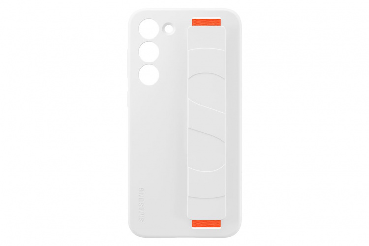 Samsung Galaxy S23 Plus Silicone Grip Case White