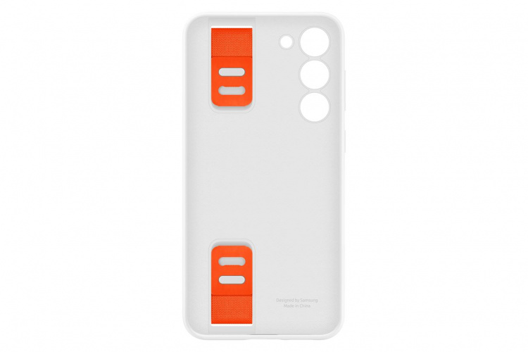 Samsung Galaxy S23 Plus Silicone Grip Case White