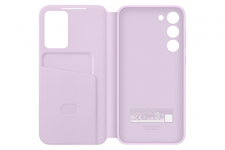 Samsung Galaxy S23 Plus Smart View Wallet Case Lavender