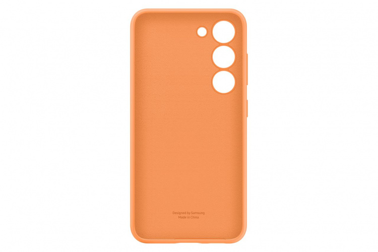 Samsung Galaxy S23 Silicone Cover Orange