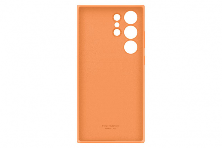 Samsung Galaxy S23 Ultra Silicone Case Orange