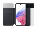 Samsung S-View Wallet Cover - Plånboksväska till Samsung Galaxy A53, Svart