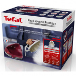 Tefal GV9220E0 Strykstation Pro Express Protect, Röd/Vit