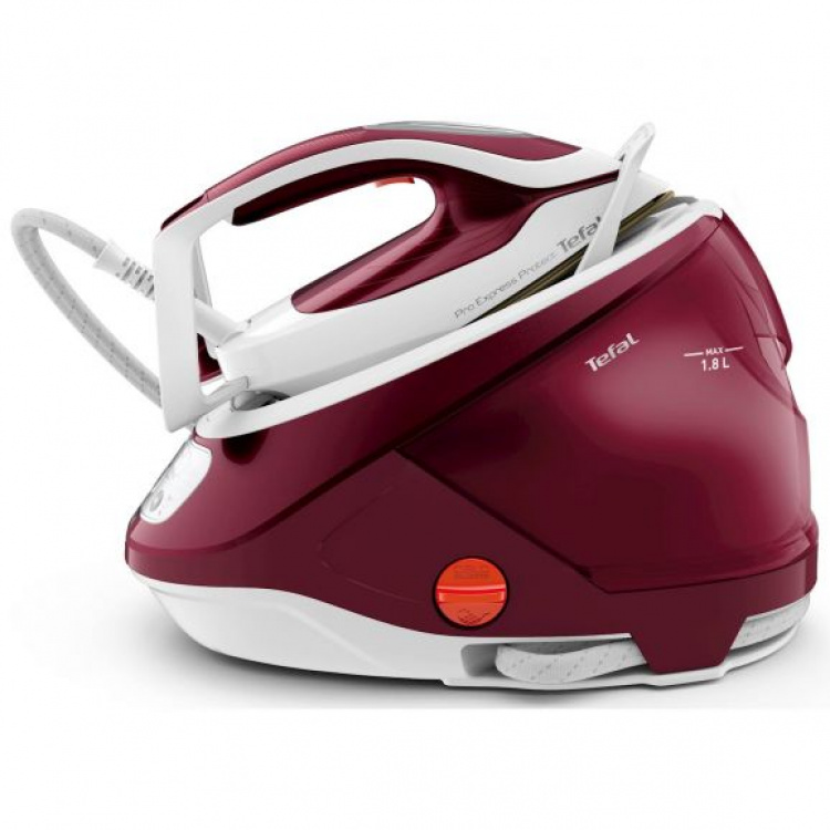 Tefal GV9220E0 Strykstation Pro Express Protect, Röd/Vit