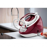 Tefal GV9220E0 Strykstation Pro Express Protect, Röd/Vit