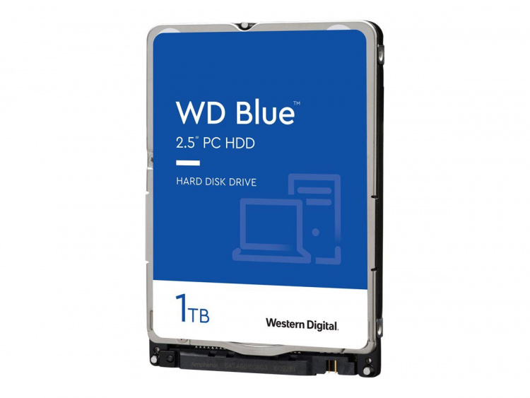Western Digital SATA Hårddisk 1TB, Blå