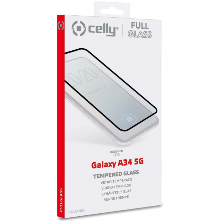 Celly Skärmskydd Härdat glas Galaxy A34 5G