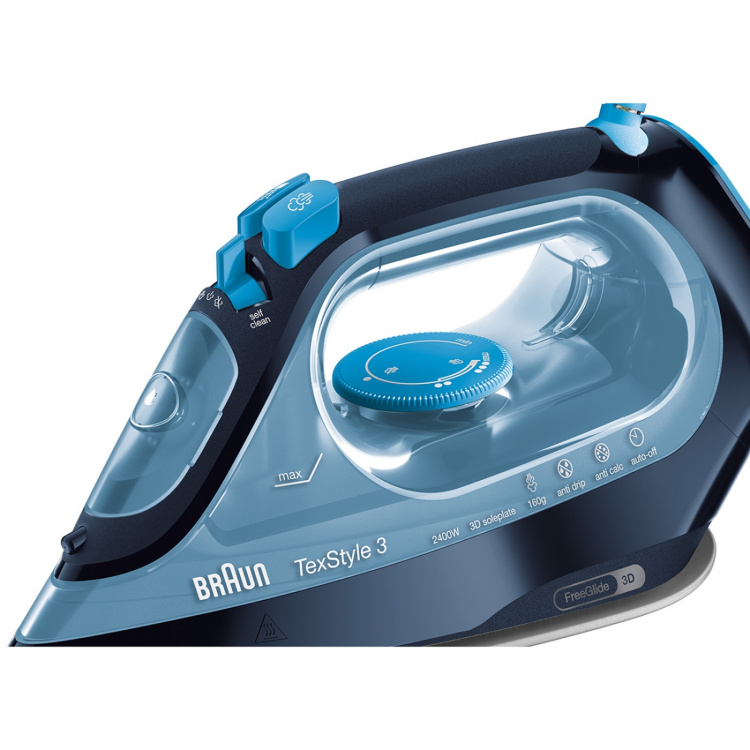 Braun Ångstrykjärn SI3050BL TexStyle 3 Braun Ångstrykjärn SI3050BL TexStyle 3