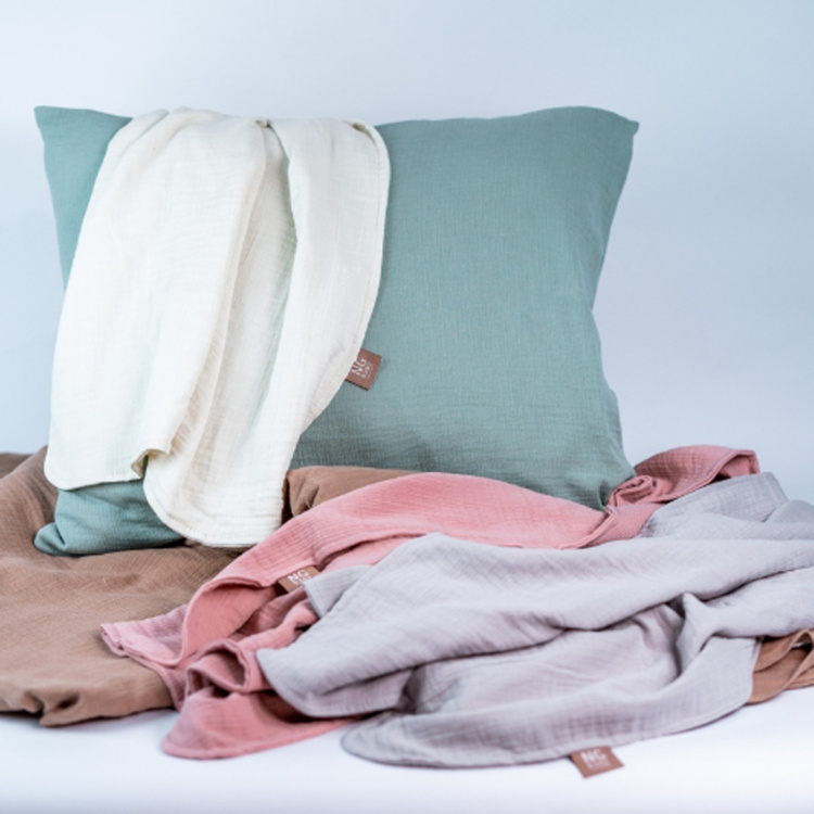 NG Baby Muslinfilt Deluxe Ivory