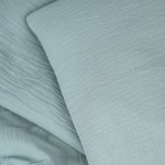 NG Baby Påslakan Vagga/Vagga Muslin Frosty Green