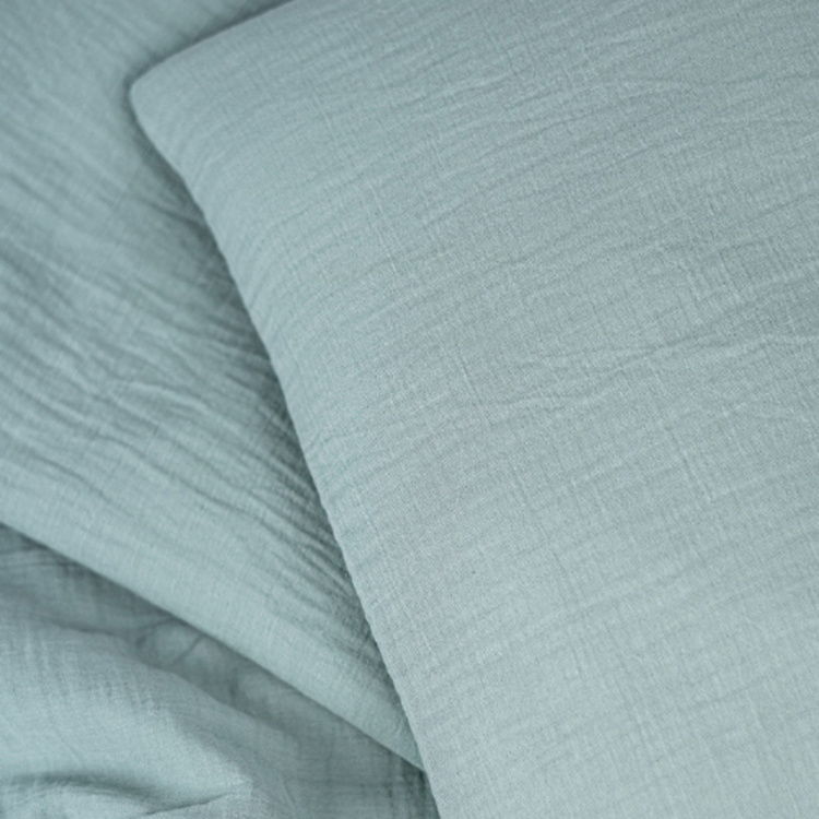 NG Baby Påslakan Vagga/Vagga Muslin Frosty Green