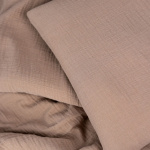 NG Baby Påslakan Vagga Muslin Brown NG Baby Påslakan Vagga Muslin Brown
