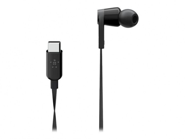 Belkin Usb-C In-Ear Headphone Black