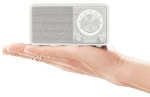 Sangean WR7 - Miniradio, Vit Sangean WR7 - Miniradio, Vit